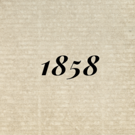 1858年のワイン