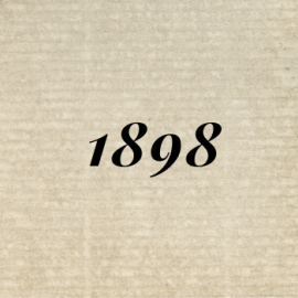 1898年のワイン