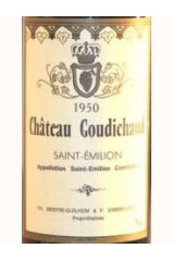 シャトー・グーディショー(CHÂTEAU GOUDICHAUD) 1950
