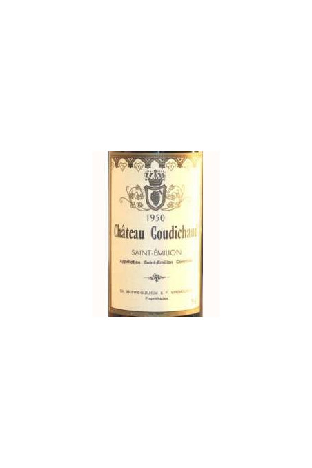 シャトー・グーディショー(CHÂTEAU GOUDICHAUD) 1950