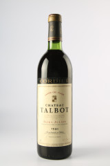 シャトー・タルボ(CHÂTEAU TALBOT) 1980