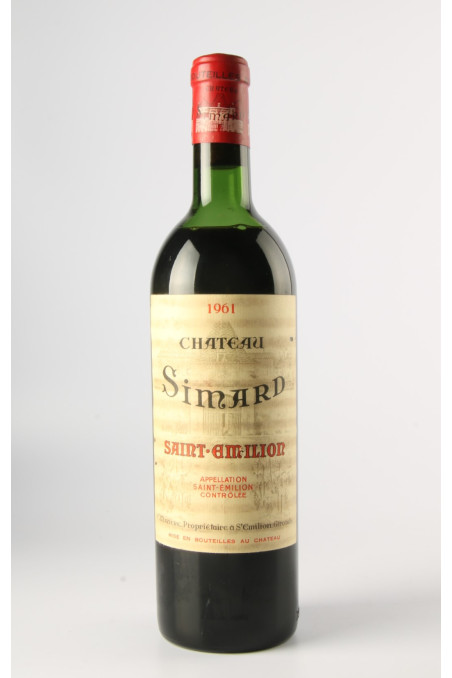 シャトー・シマール(CHÂTEAU SIMARD) 1961