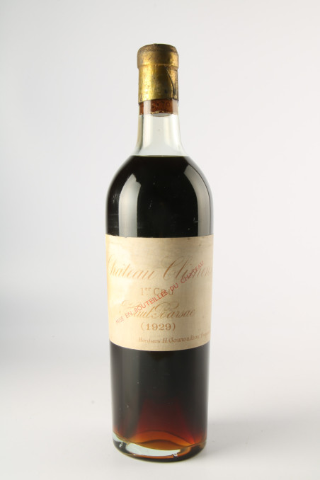 シャトー・クリマン(CHÂTEAU CLIMENS) 1929