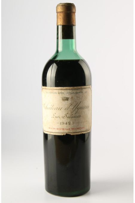 シャトー・ディケム(CHÂTEAU D'YQUEM) 1942