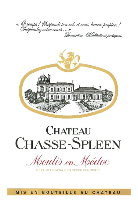 シャトー・シャス・スプリーン(CHATEAU CHASSE SPLEEN) 1970