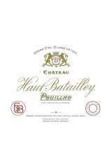 シャトー・オー・バタイイ(CHÂTEAU HAUT BATAILLEY) 1975