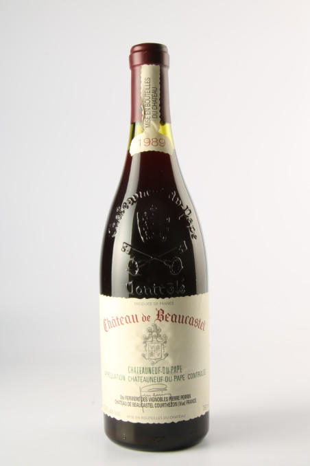 シャトー・ド・ボーカステル(CHÂTEAU DE BEAUCASTEL) 1989