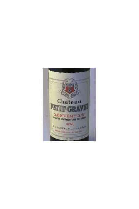 シャトー・プティ・グラヴェ(CHÂTEAU PETIT GRAVET) 1970