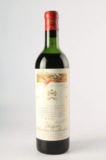 シャトー・ムートン・ロートシルト(Château Mouton Rothschild) 1960