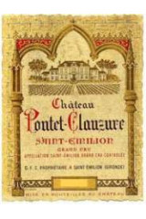 シャトー・ポンテ・クロジュール(CHÂTEAU PONTET CLAUZURE) 1970