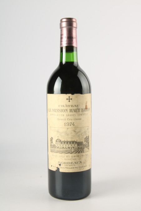 シャトー・ラ・ミッション・オー・ブリオン(CHÂTEAU LA MISSION HAUT BRION) 1974