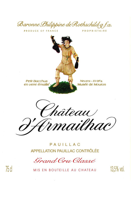 シャトー・ムートン・ダルマイヤック(Château Mouton D'Armailhacq) 1943