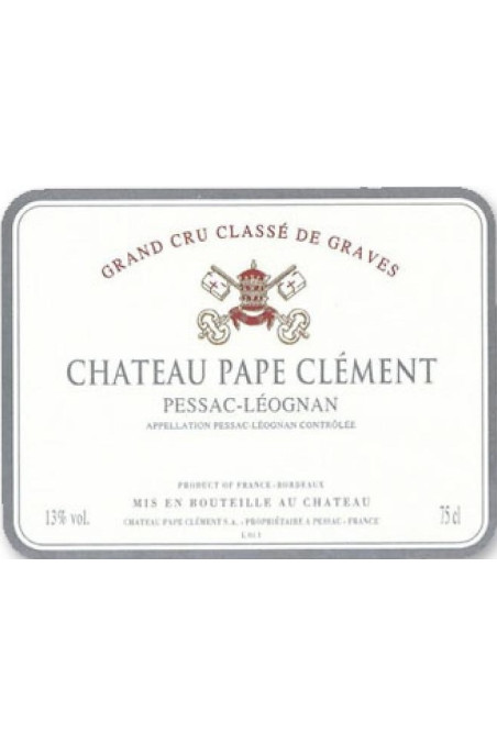シャトー・パプ・クレマン(CHÂTEAU PAPE CLEMENT) 1983