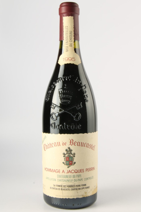 シャトー・ド・ボーカステル(CHÂTEAU DE BEAUCASTEL) Hommage à Jacques Perrin 1995