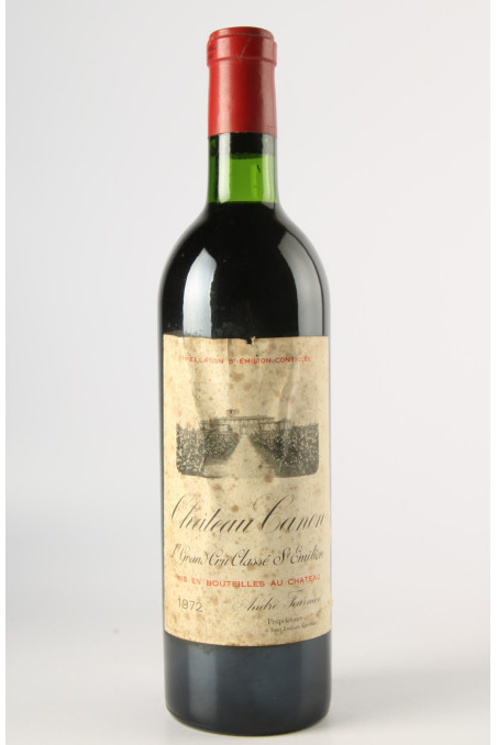 シャトー・カノン(CHÂTEAU CANON) 1972
