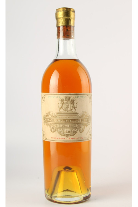 シャトー・フィロ(CHÂTEAU FILHOT) 1935