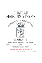 シャトー・マルキ・ド・テルム(CHÂTEAU MARQUIS DE TERME) 2000