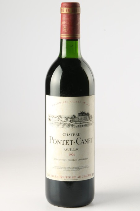 シャトー・ポンテ・カネ(Château Pontet Canet) 1991
