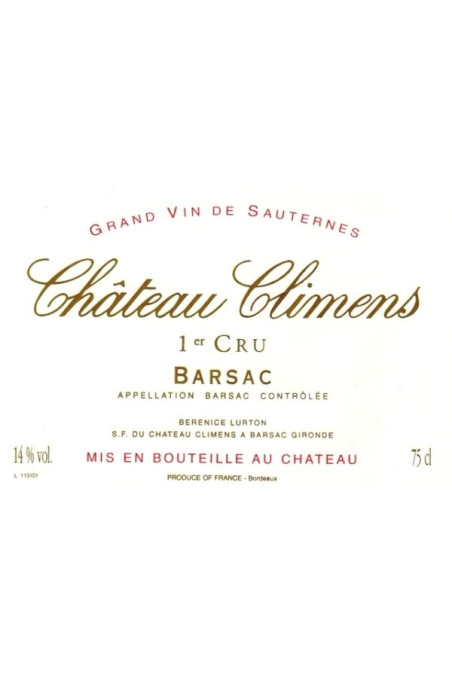 シャトー・クリマン(CHÂTEAU CLIMENS) 1944
