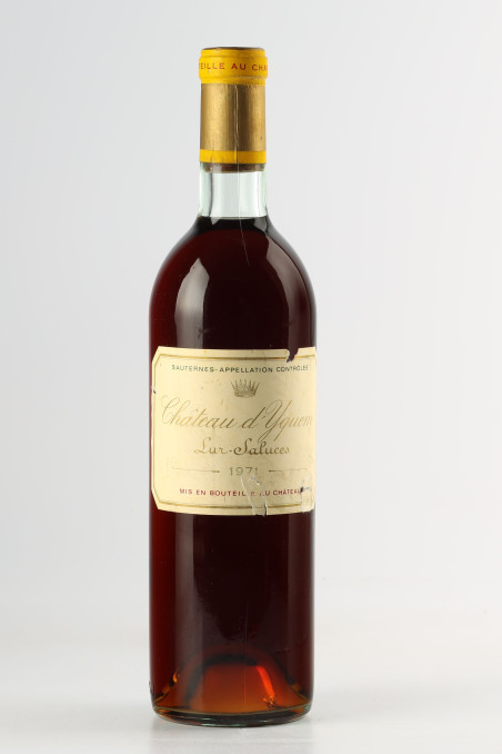 シャトー・ディケム（CHÂTEAU D'YQUEM）1971