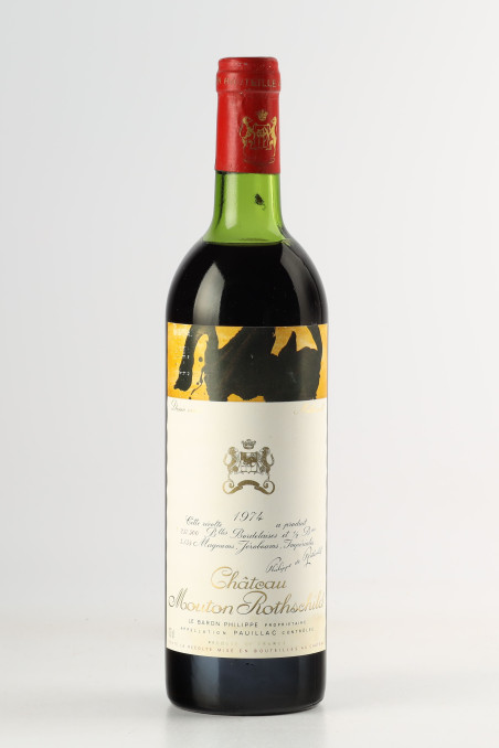 シャトー・ムートン・ロートシルト(CHÂTEAU MOUTON ROTHSCHILD) 1974