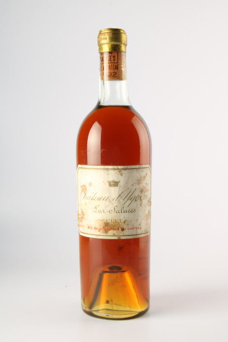 シャトー・ディケム(CHÂTEAU D'YQUEM) 1933