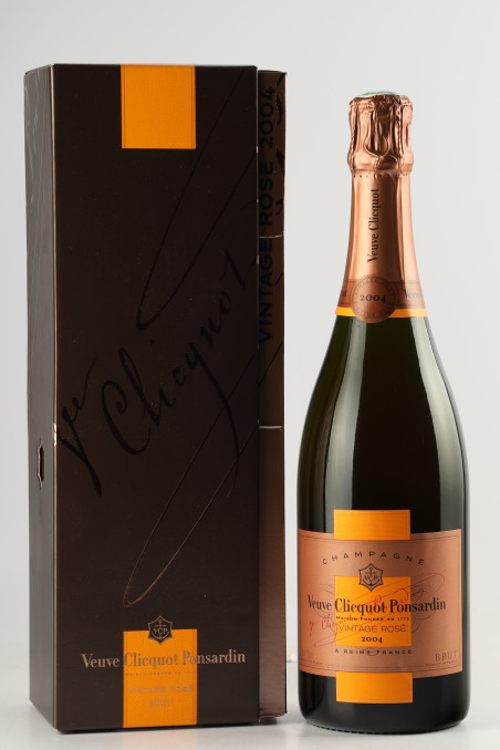 ヴーヴ・クリコ・ポンサルダン(VEUVE CLICQUOT PONSARDIN) ヴィンテージ・ブリュット・ロゼ 2004