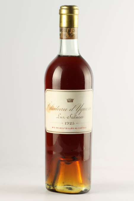シャトー・ディケム(CHÂTEAU D'YQUEM) 1925