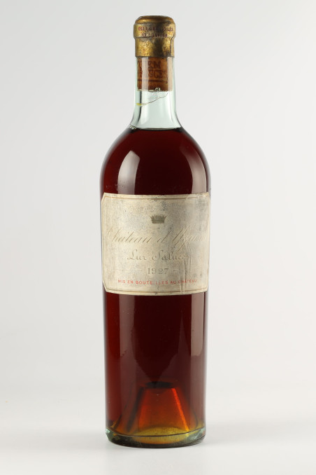 シャトー・ディケム(CHÂTEAU D'YQUEM) 1927
