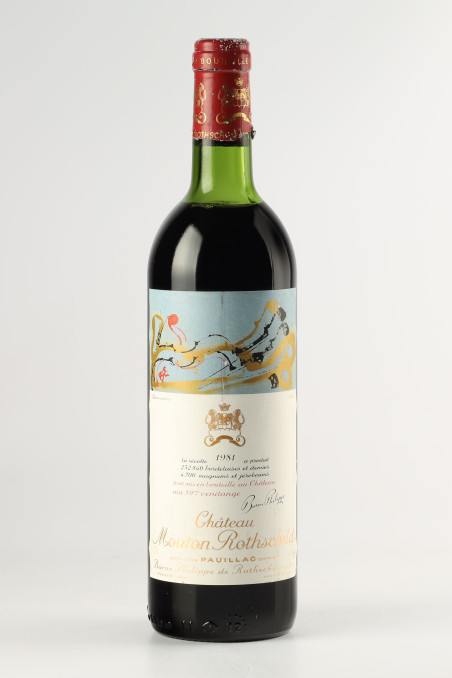 シャトー・ムートン・ロートシルト(CHÂTEAU MOUTON ROTHSCHILD) 1981