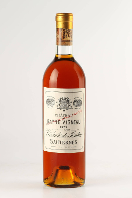 シャトー・ド・レイヌ・ヴィニョー(CHÂTEAU DE RAYNE VIGNEAU) 1957