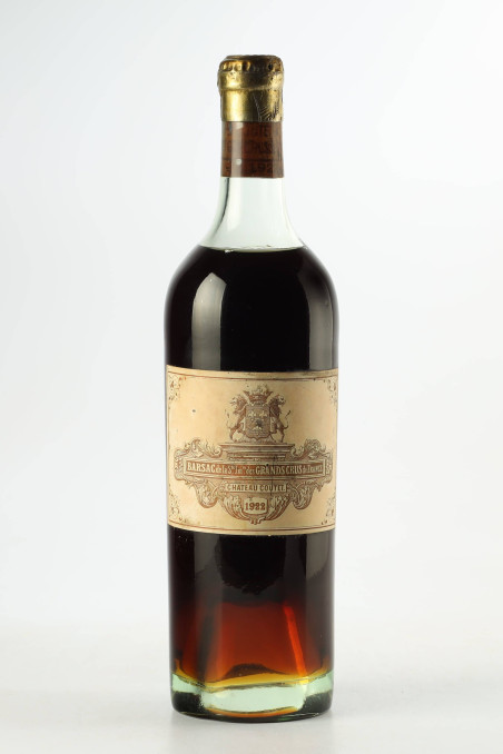 シャトー・クーテ(CHÂTEAU COUTET) 1922