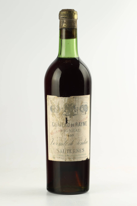 シャトー・ド・レーヌ・ヴィニョー(CHÂTEAU DE RAYNE VIGNEAU) 1937