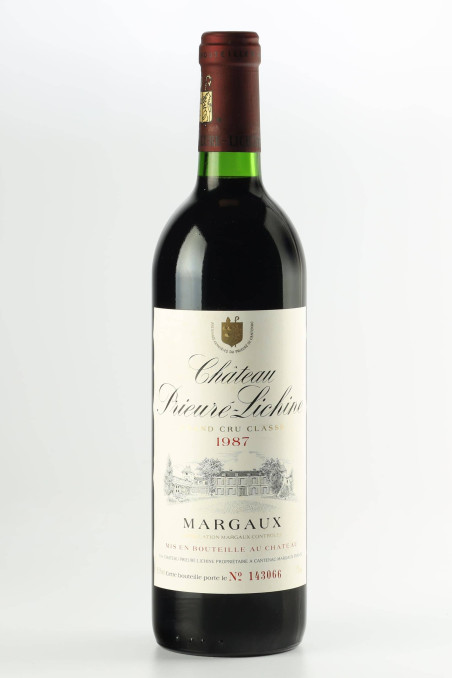 シャトー・プリュレ・リシーヌ(CHÂTEAU PRIEURE LICHINE) 1987