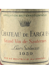 シャトー・ド・ファルグ(CHÂTEAU DE FARGUES) 1959