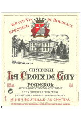 CHÂTEAU LA CROIX DE GAY 1962