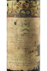 シャトー・ムートン・ロートシルト(Château Mouton Rothschild) 1968