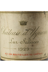 シャトー・ディケム(CHÂTEAU D'YQUEM)1929