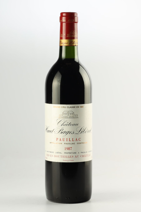 シャトー・オー・バージュ・リベラル(CHÂTEAU HAUT BAGES LIBERAL)1987