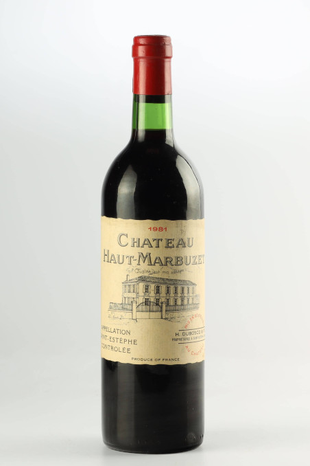 シャトー・オー・マルビュゼ(CHÂTEAU HAUT MARBUZET) 1981