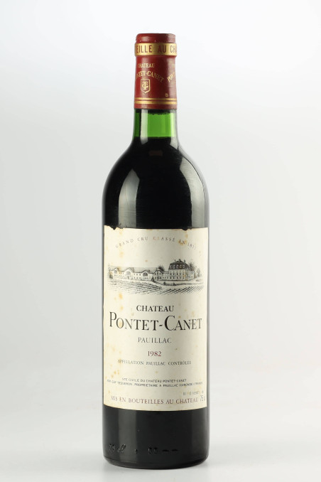 シャトー ポンテ カネ(CHÂTEAU PONTET CANET) 1982
