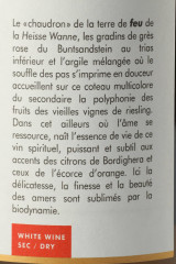 DOMAINE DIRLER-CADE Elément Feu Kessler H.W Sec 2022