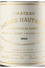シャトー・バアン・オー・ブリオン(CHÂTEAU BAHANS HAUT BRION) 1990