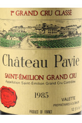 シャトー・パヴィ(CHÂTEAU PAVIE) 1985