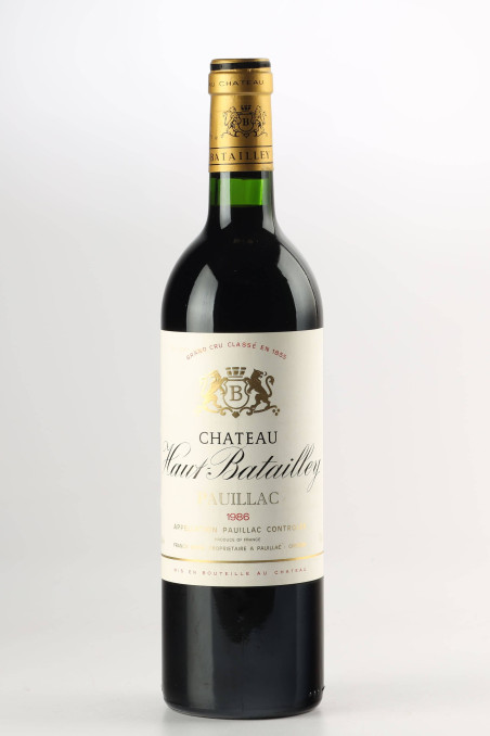 シャトー・オー・バタイエ(CHÂTEAU HAUT BATAILLEY)1986