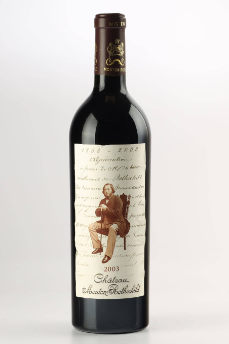 シャトー・ムートン・ロートシルト(CHÂTEAU MOUTON ROTHSCHILD) 2003