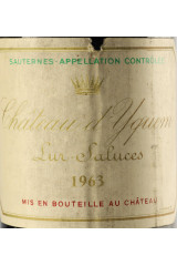 シャトー・ディケム(Château d'Yquem) 1963