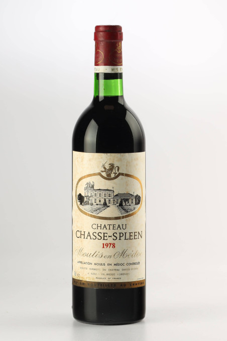 シャトー・シャス・スプリーン(CHÂTEAU CHASSE SPLEEN) 1978