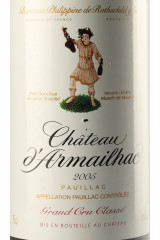 シャトー・ダルマイヤック(CHÂTEAU D'ARMAILHAC) 2005