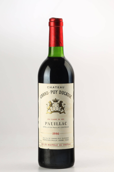 シャトー・グラン・ピュイ・デュカス(CHÂTEAU GRAND PUY DUCASSE) 1986